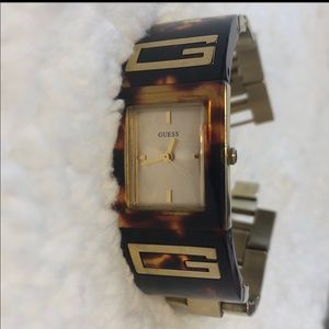 Guess Turquoise Gold Watch